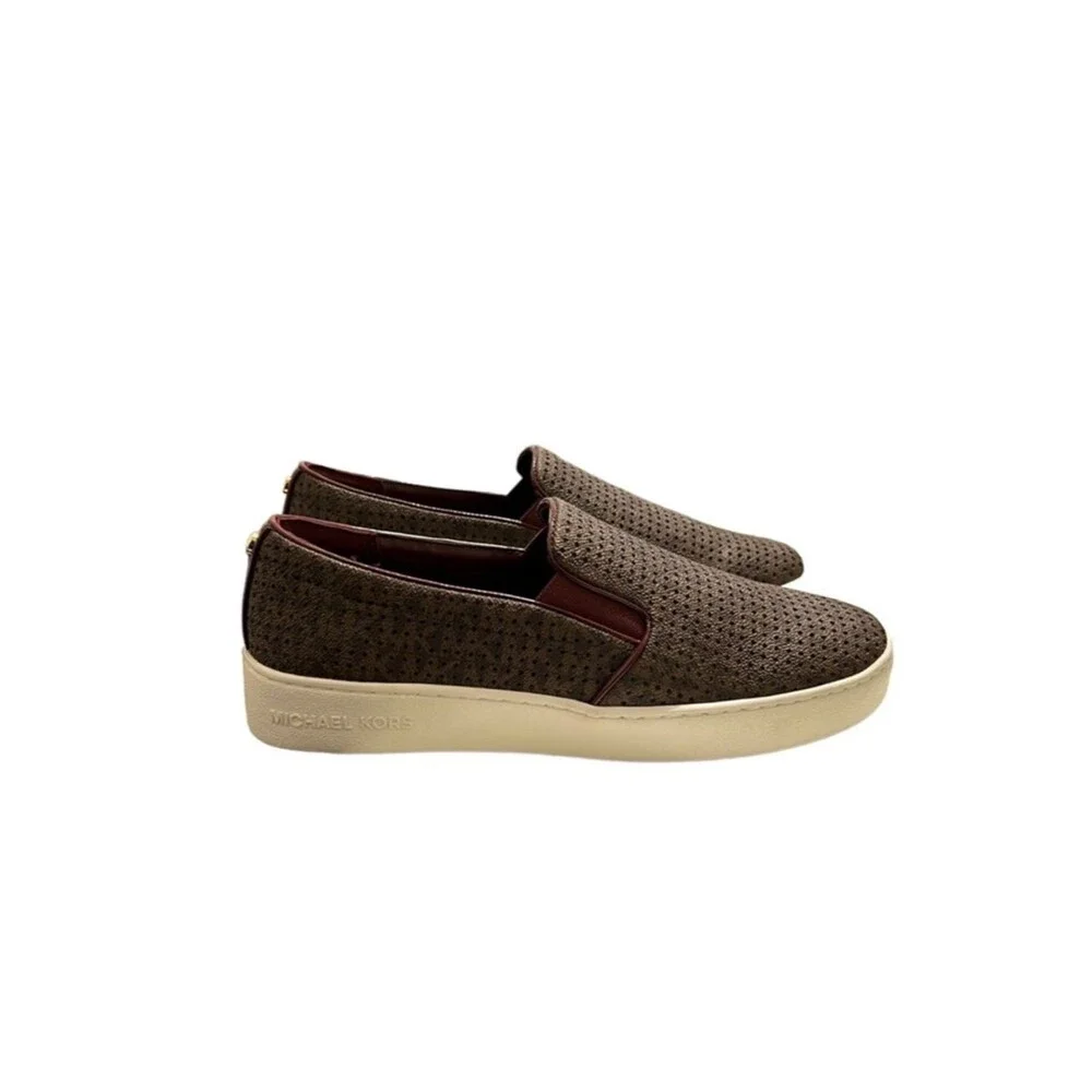 Michael Michael Kors Keaton Leather Slip on Shoes Size 9